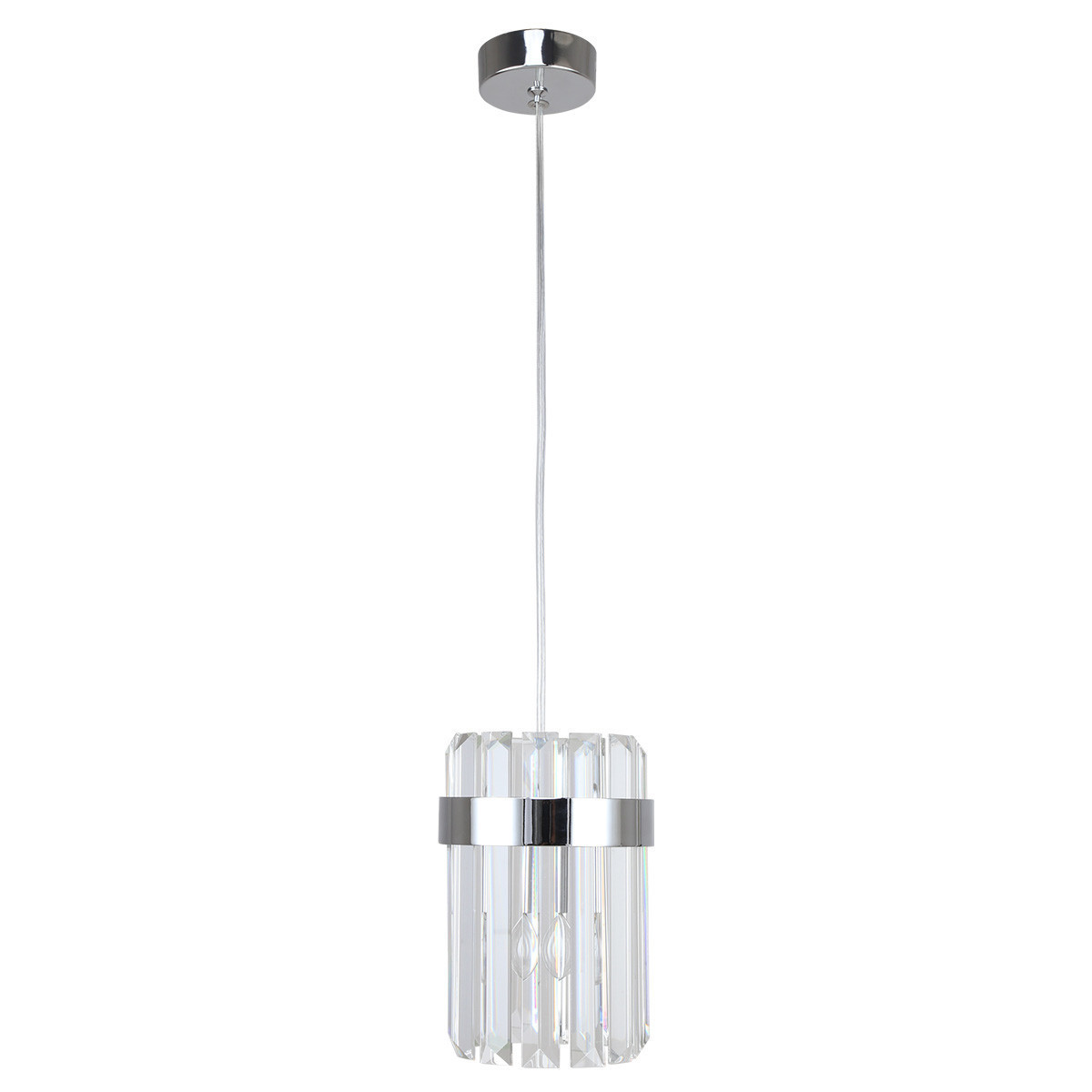 Lampa wisząca przezroczysta VETRO 1xE14x10W Light Prestige
