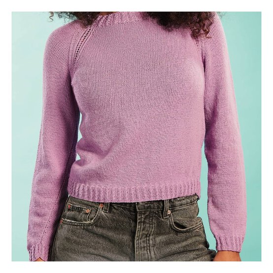 Knitcraft Cable Trim Jumper Digital Pattern 0173