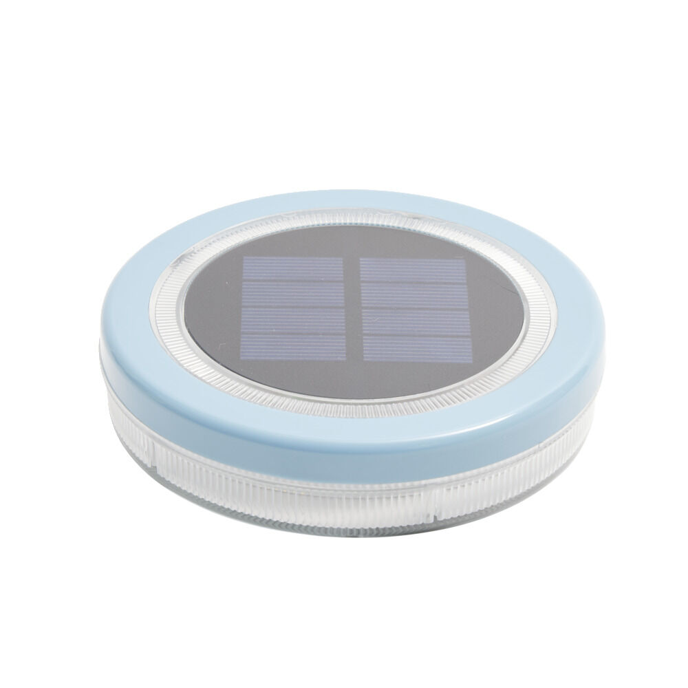 Lumière flottante solaire pour piscine Ø11,5xH2,5cm