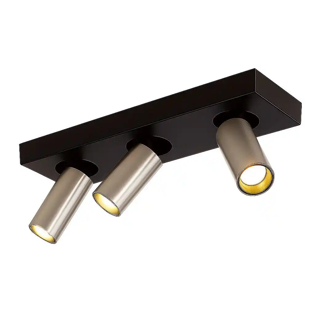 Highlight spot Eliano - 3 lichts - 36 x 12.5  cm - mat chroom