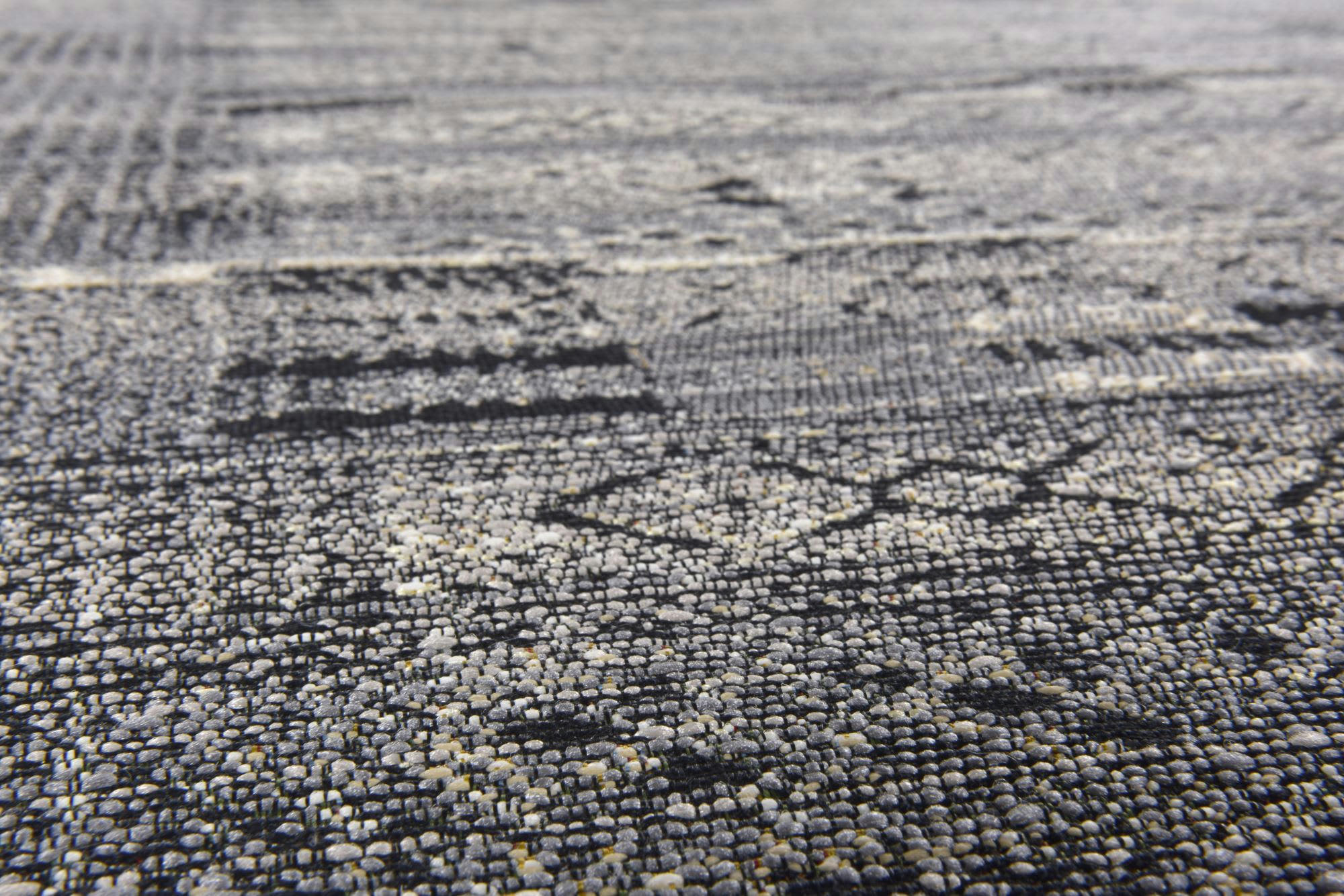 AURORA - Tapis d'extérieur tissé plat - gris multicolore 300x400 cm