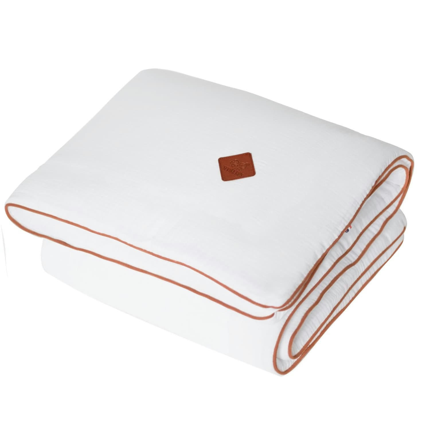 JEANNE - Ma première couverture en gaze de coton  100 x 70 cm