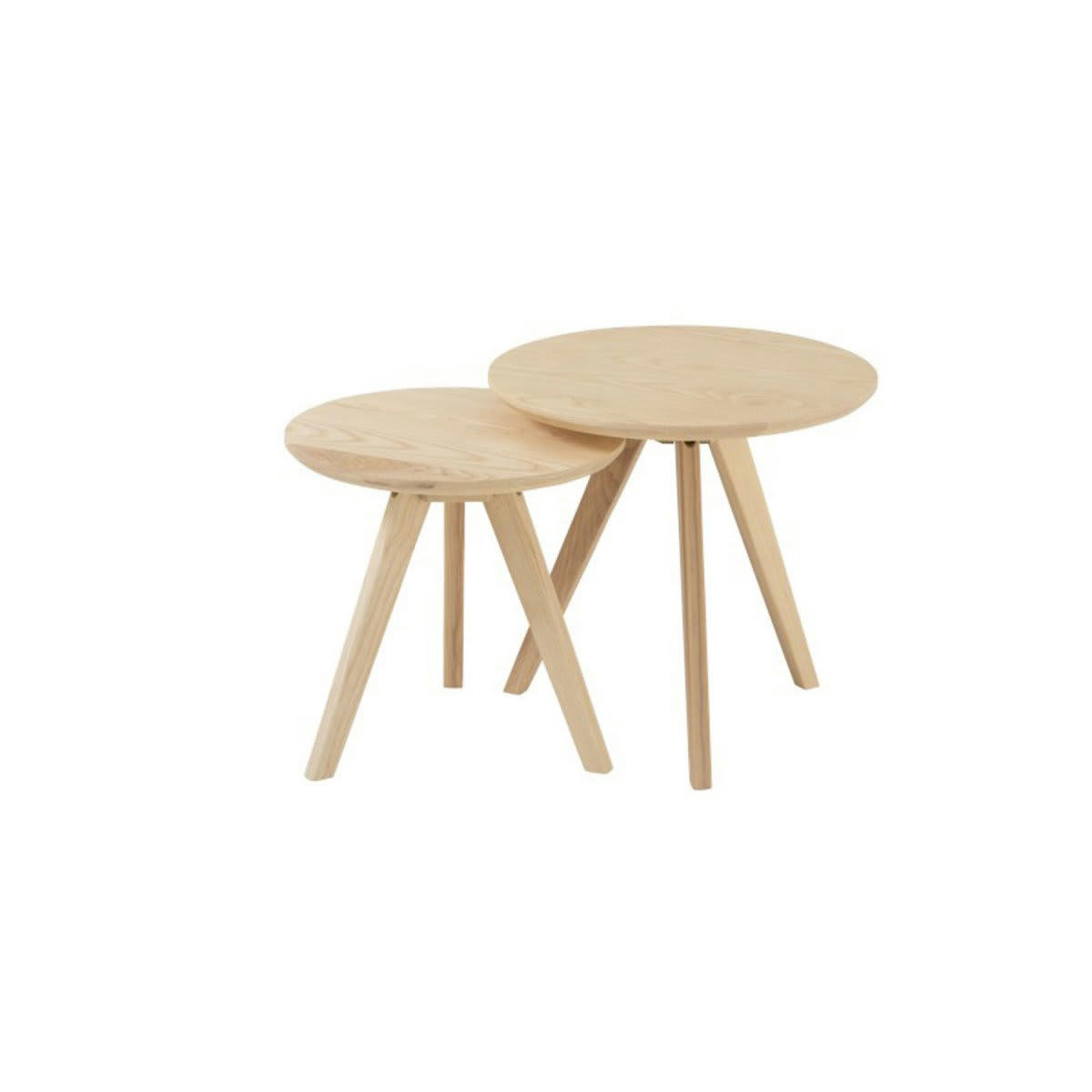 FARAH - Petite table d'appoint ronde en bois