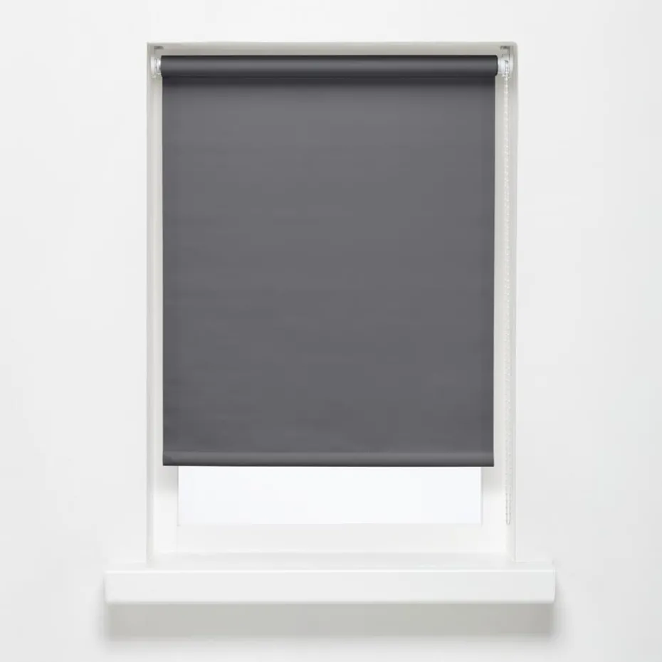 Kwantum Rolgordijnen | Rolgordijn Maaike Grijs 100×190 Cm 100X190CM