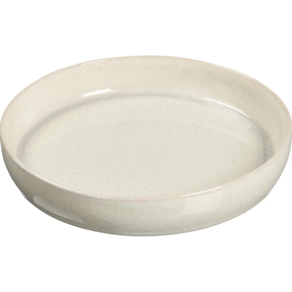 Kwantum Borden | Borden | Pastabord Ava Grijs – ⌀21cm