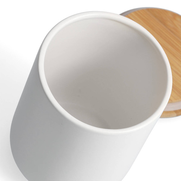 Ceramiczny słoik z wieczkiem, na produkty sypkie, 1540 ml