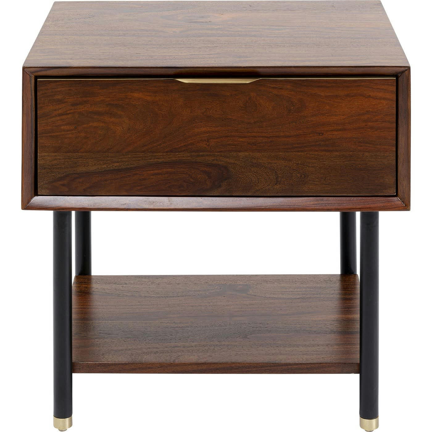 RAVELLO - Table de chevet 1 tiroir en Sheesham massif