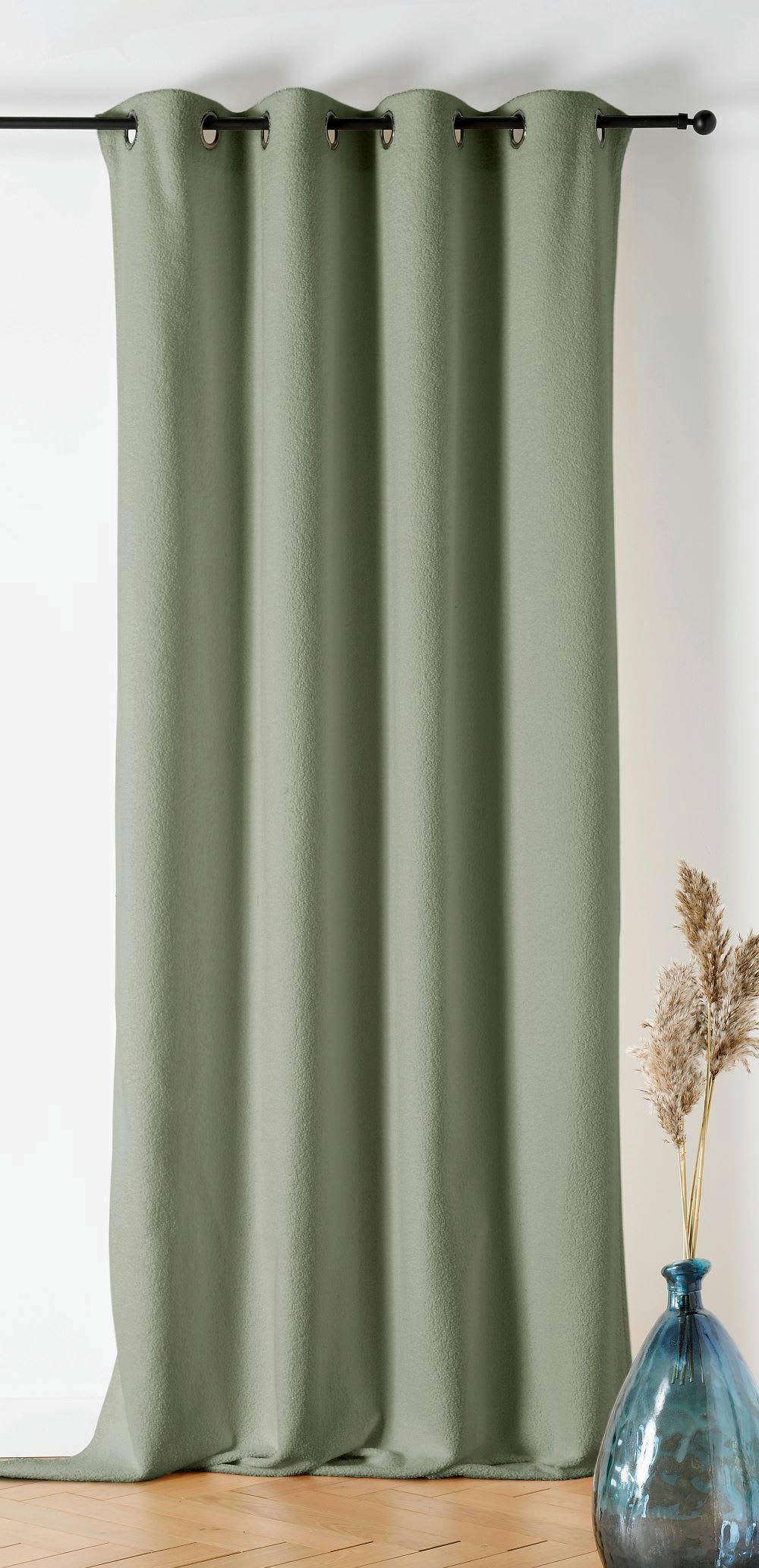 MOUTON - Rideau d'ameublement 140x240cm Vert kaki