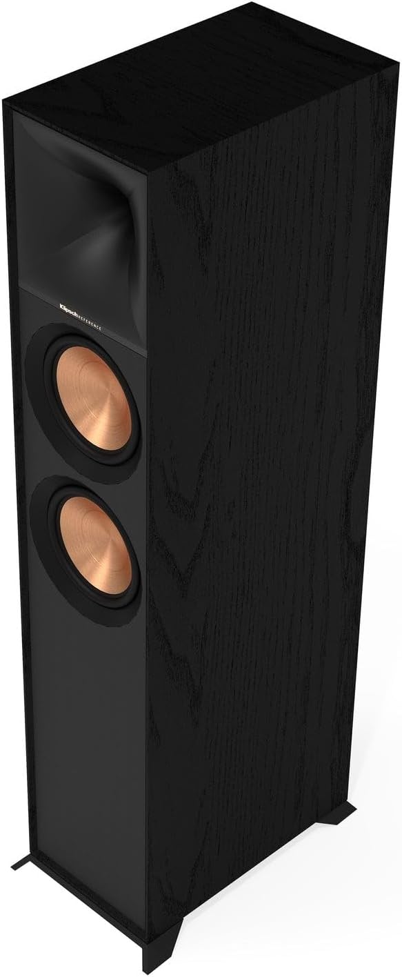 Klipsch Reference Next-Generation R-600F Horn-Loaded Floorstanding Speaker for Best-in-Class Home Theater