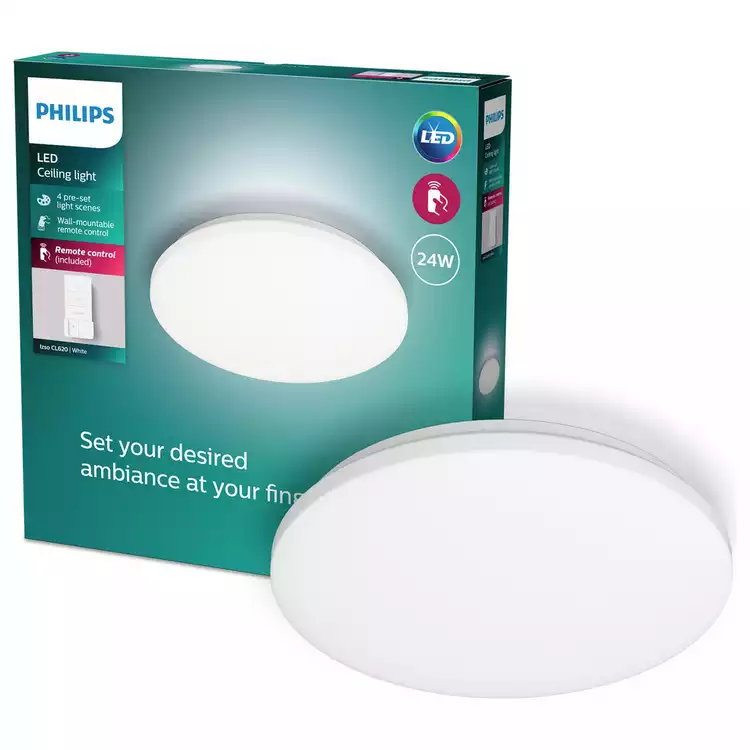 Philips Izso LED Ceiling Light - White