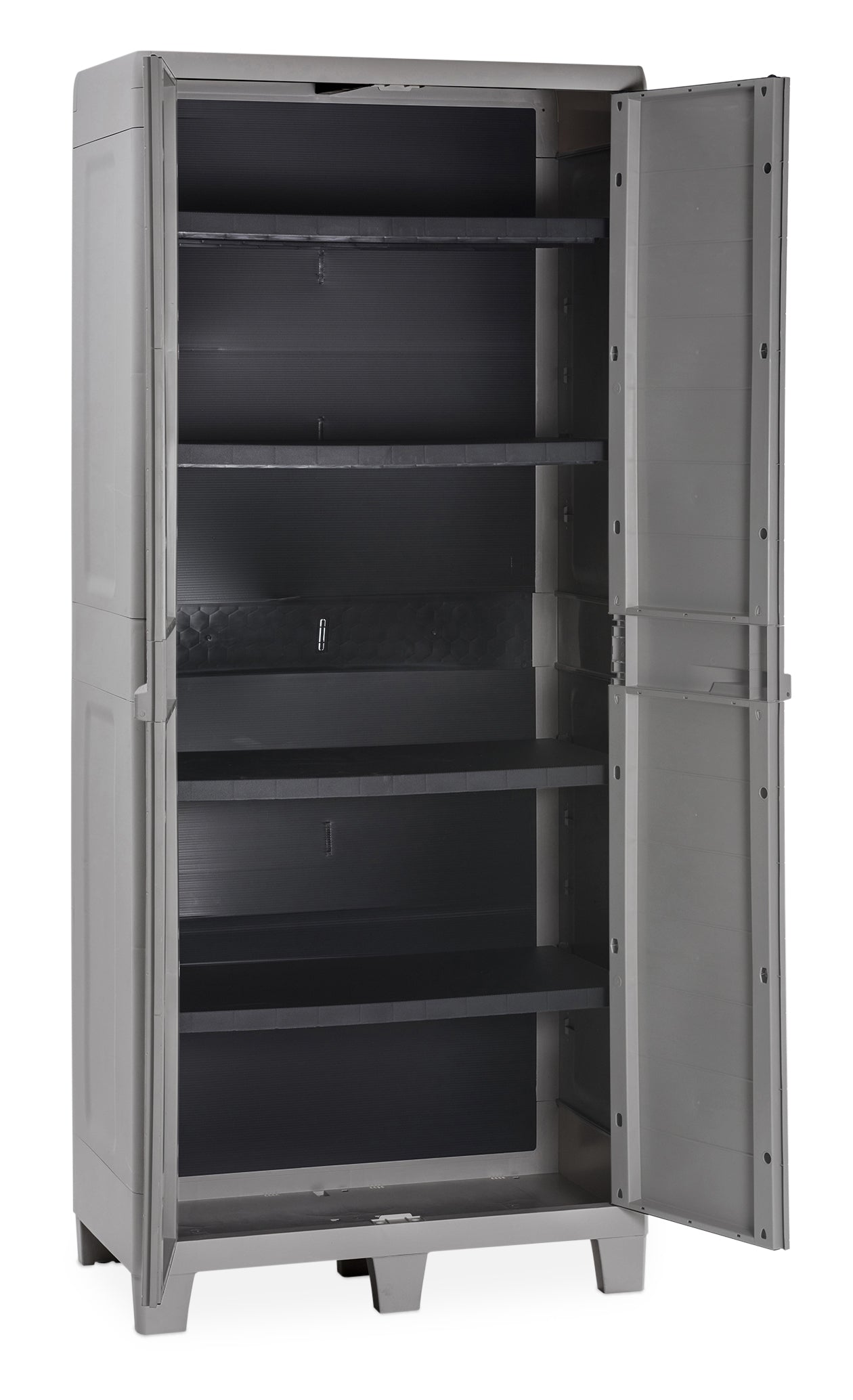 Toomax Woody's XL opbergkast hoog - lichtgrijs donkergrijs