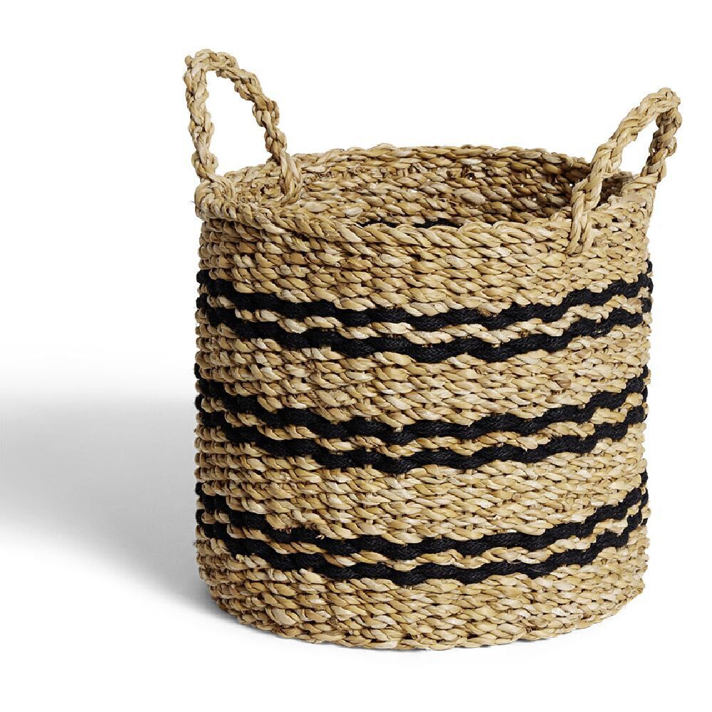 Panière osier ronde petit modèle Ø28x25cm