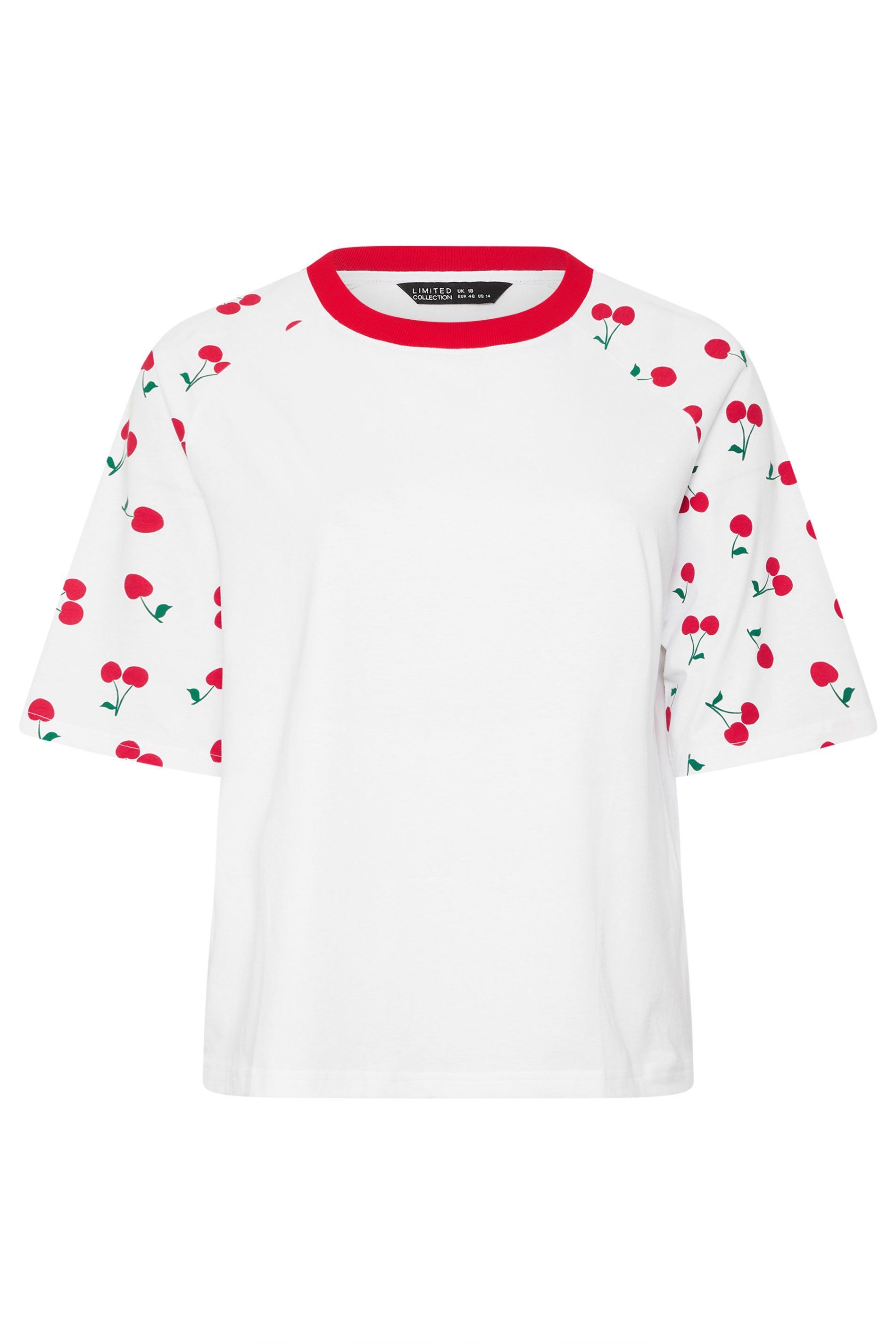 Yours Cherry Print T-Shirt