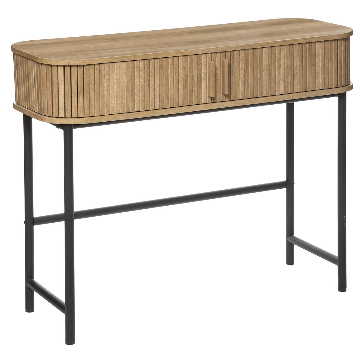 Console 2-door "Colva" Oak effect, L.100 cm