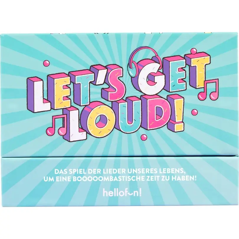 Kartenspiel Lets get loud!