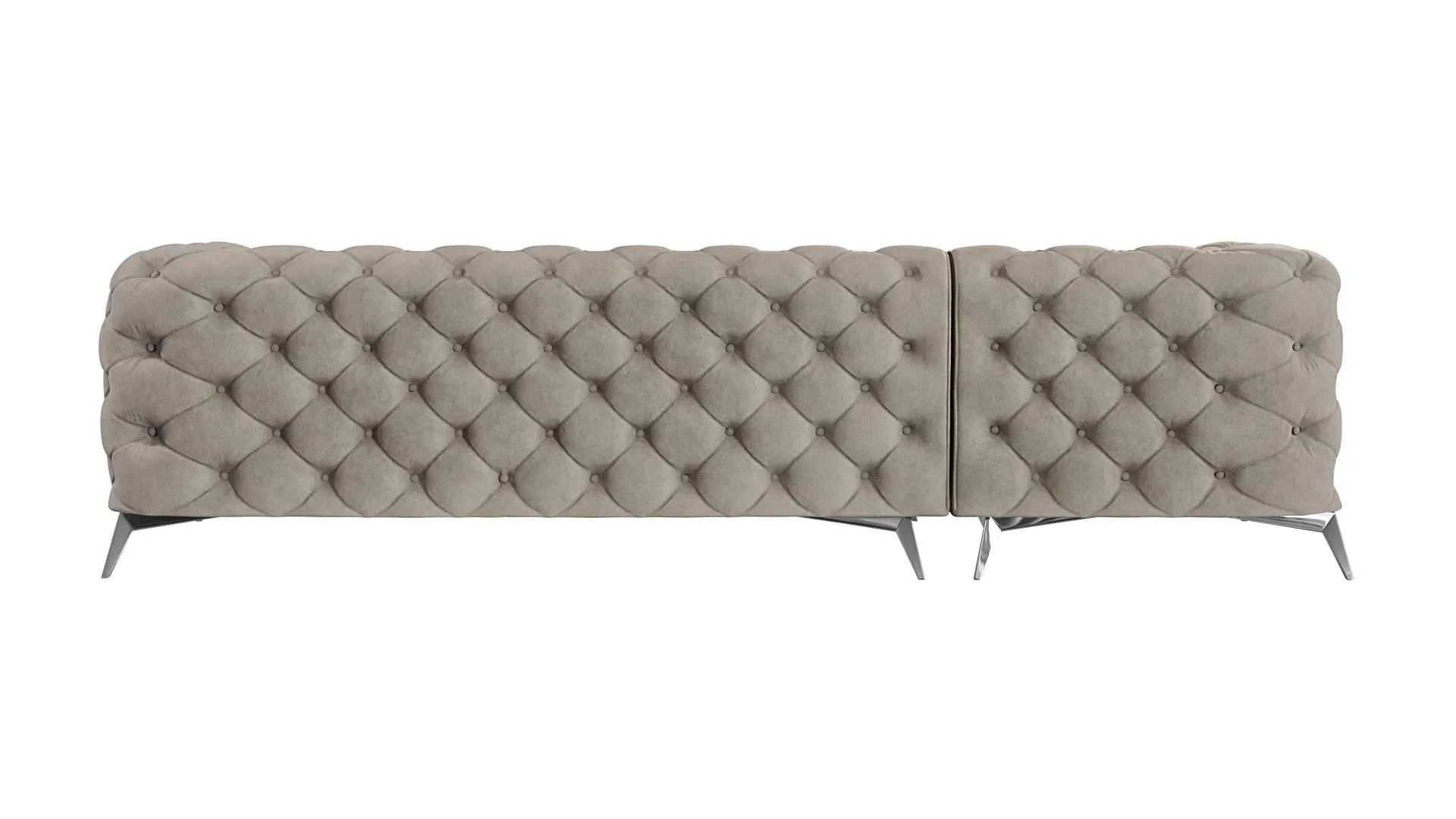 Hoekbank Noralie links velvet