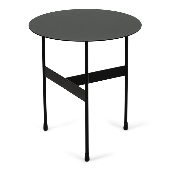 Spinder Design bijzettafel Mira Low - Zwart - Ø 40