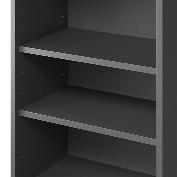 Caisson haut de cuisine GoodHome anthracite H. 72 cm x L. 50 cm