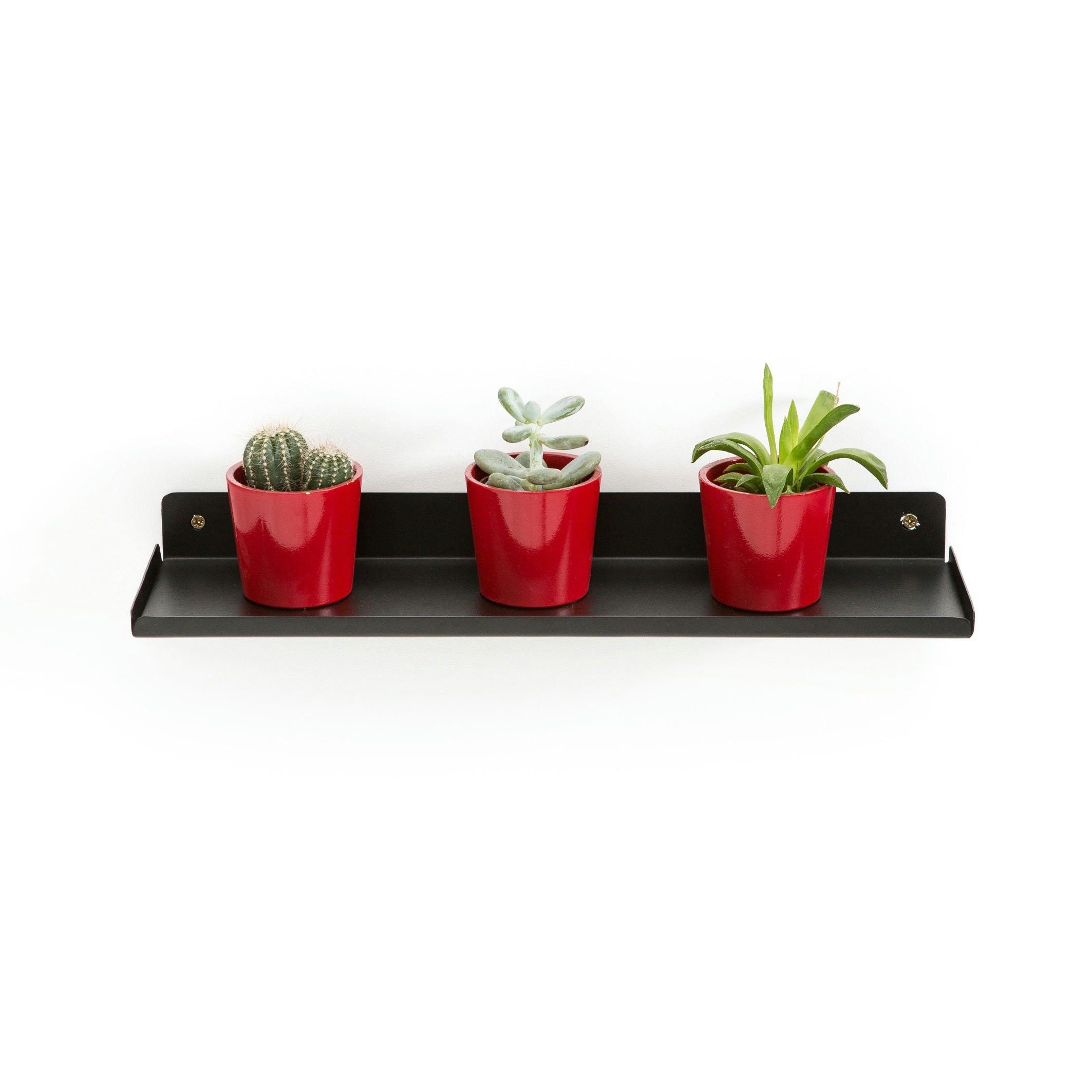Etagère murale en métal fer L43 cm, Acia