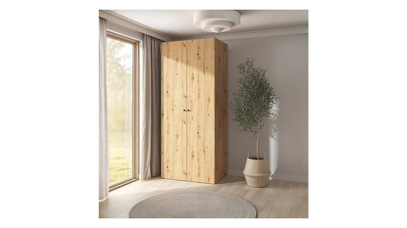 Szafa dwudrzwiowa Flex 100 cm dąb artisan