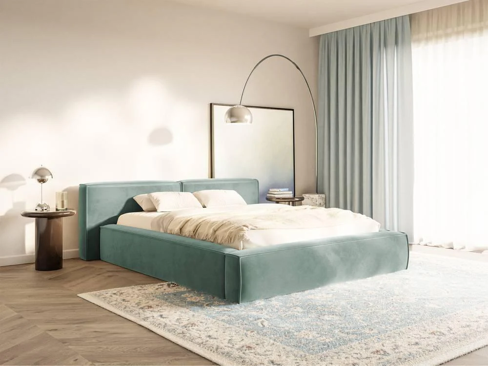 Bedframe Remera laag velvet 200 x 200 cm
