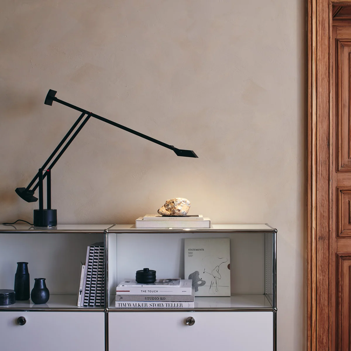 Artemide - Tizio 50 LED-Schreibtischleuchte, schwarz