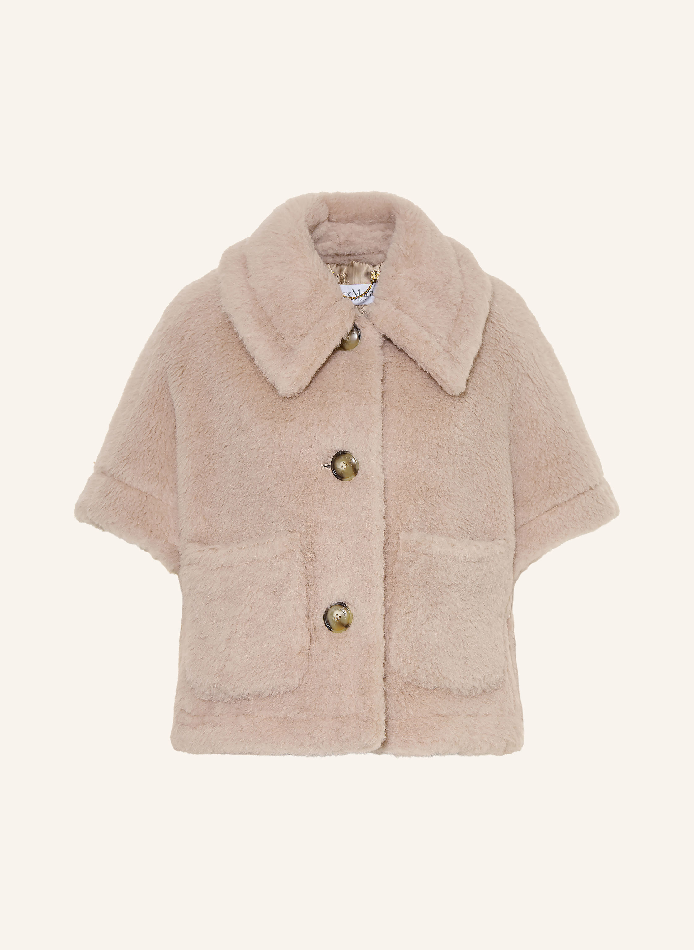 Max Mara Kunstfell-Weste NEW TERZO mit Alpaka
