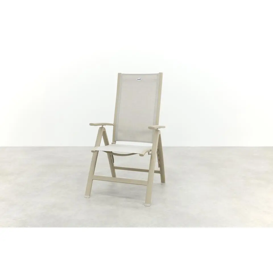 Hartman Roma verstelbare tuinstoel - Latte