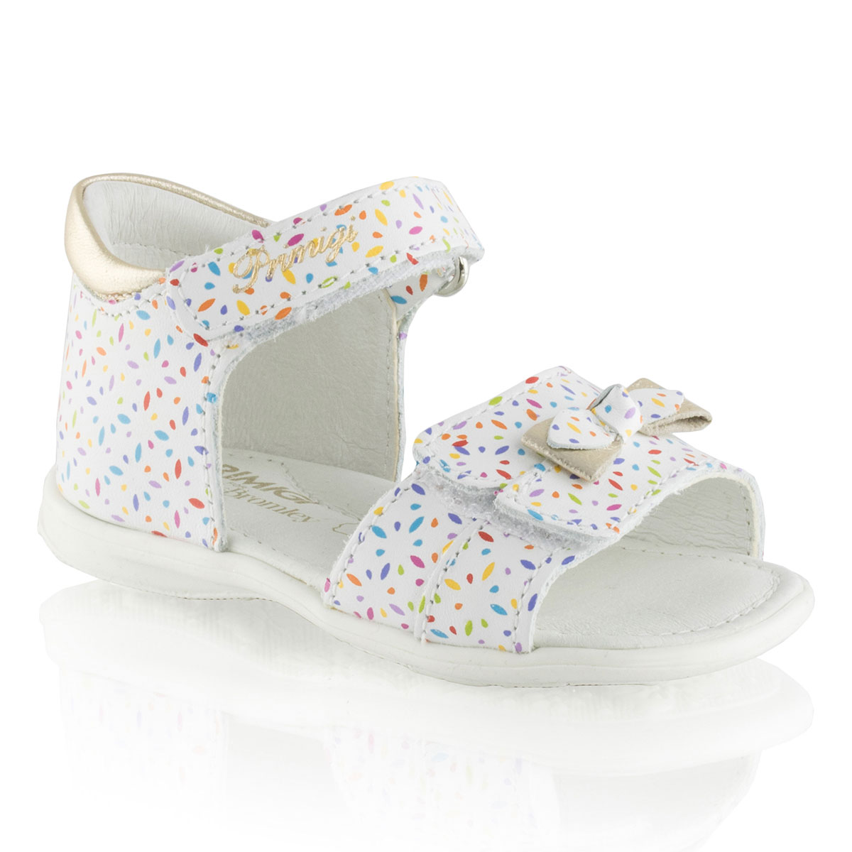 Russell & Bromley PR.BOW Bow Trim Velcro Sandal