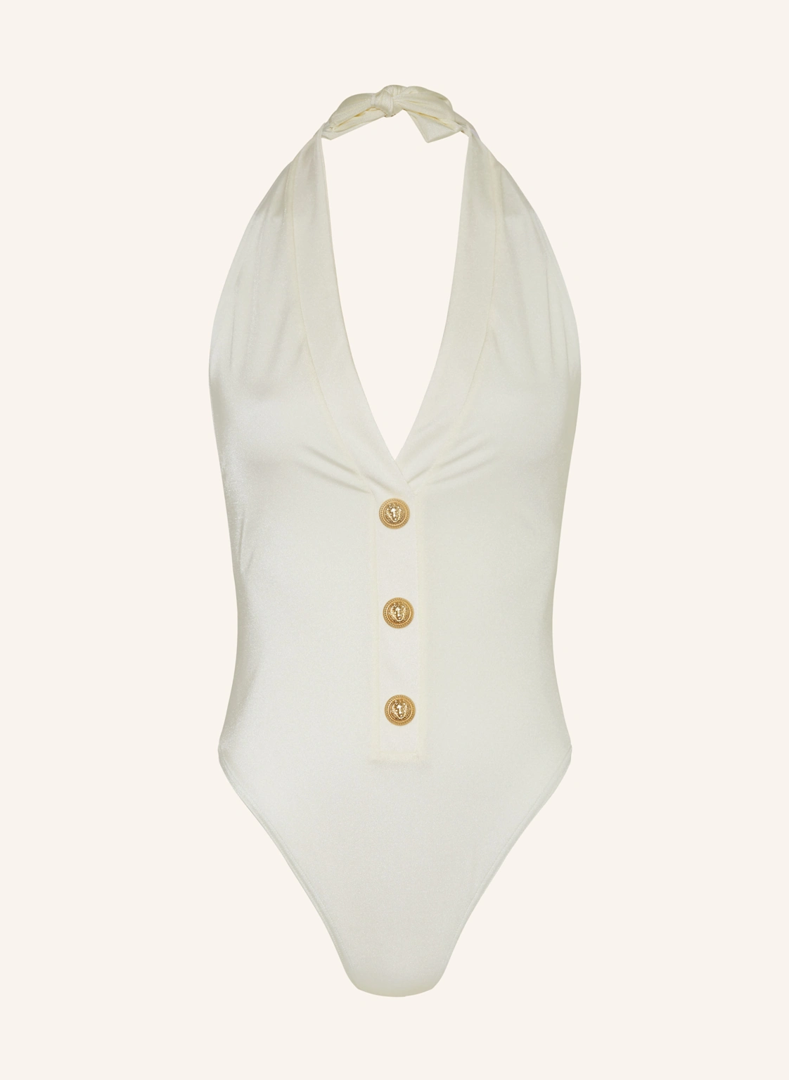 BALMAIN Neckholder-Badeanzug MAISON