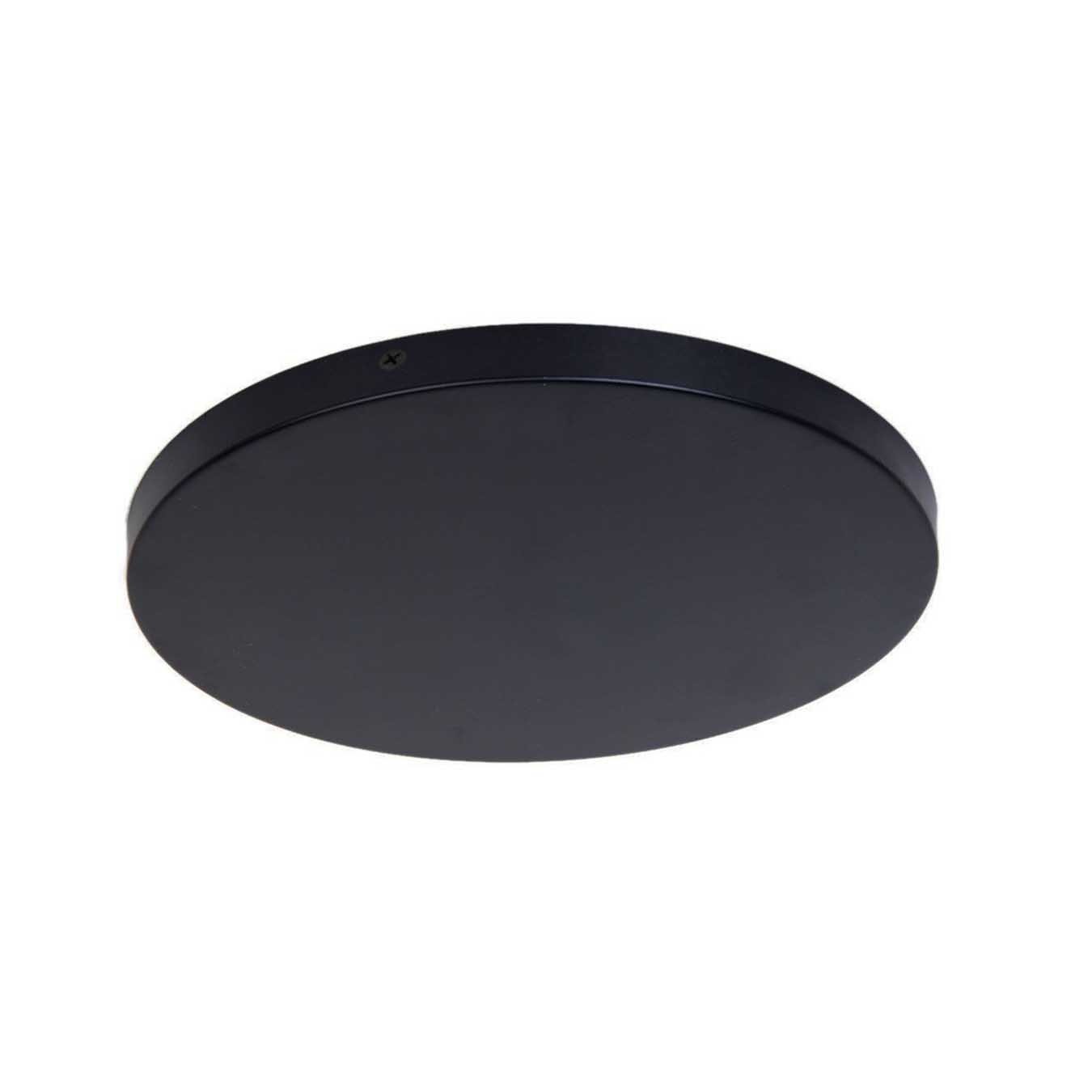 Freelight plafondplaat rond - 30 x 4  cm - zwart