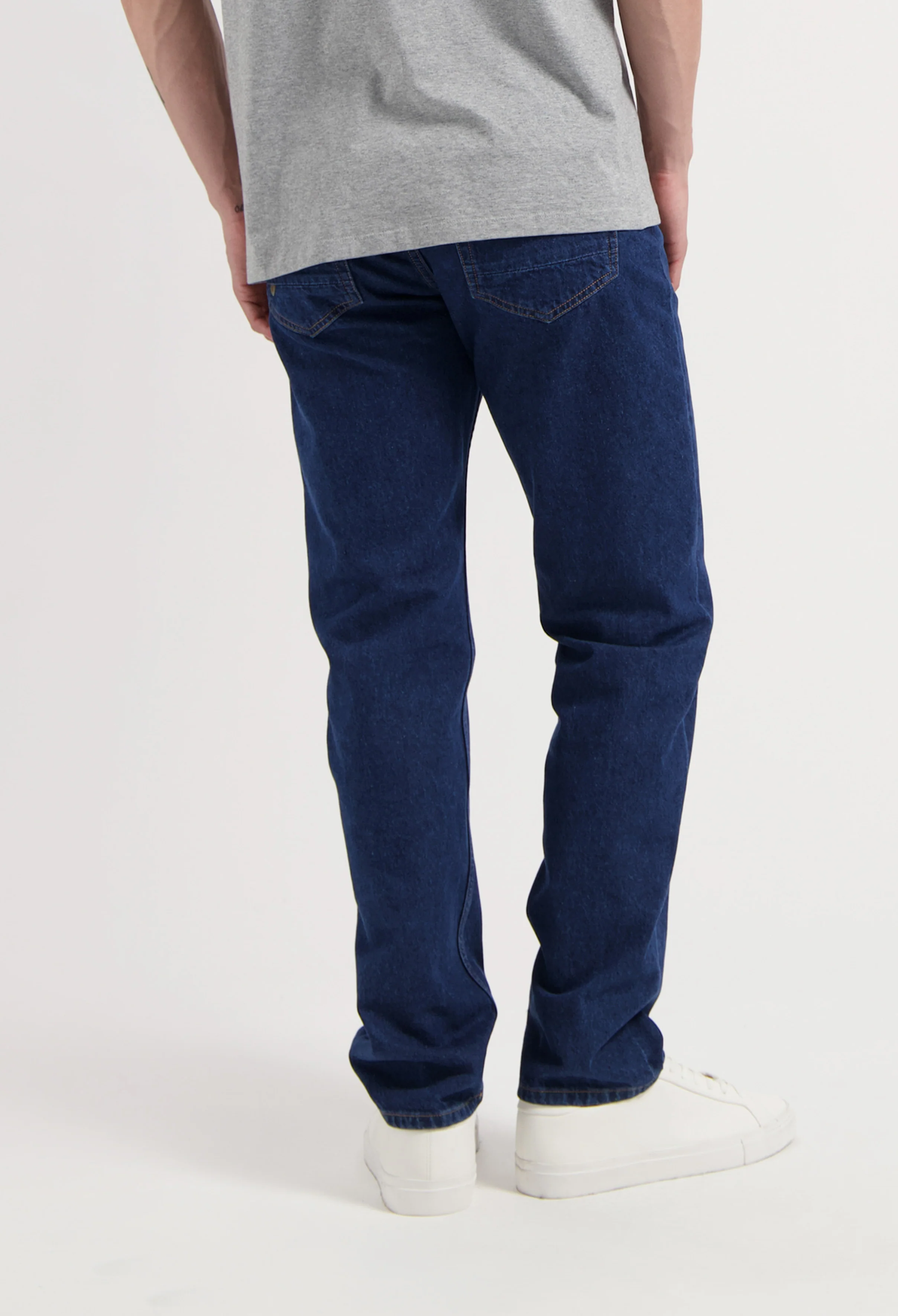 John Mid Straight - Stone Indigo