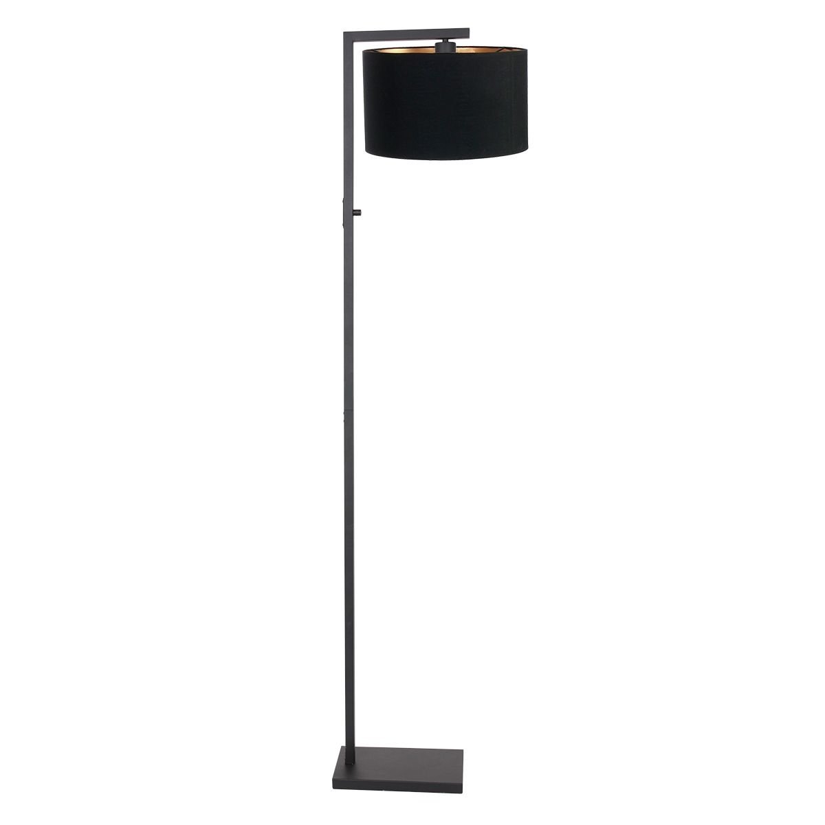 Steinhauer vloerlamp Stang - 1 lichts - 30 x 160  cm - zwart