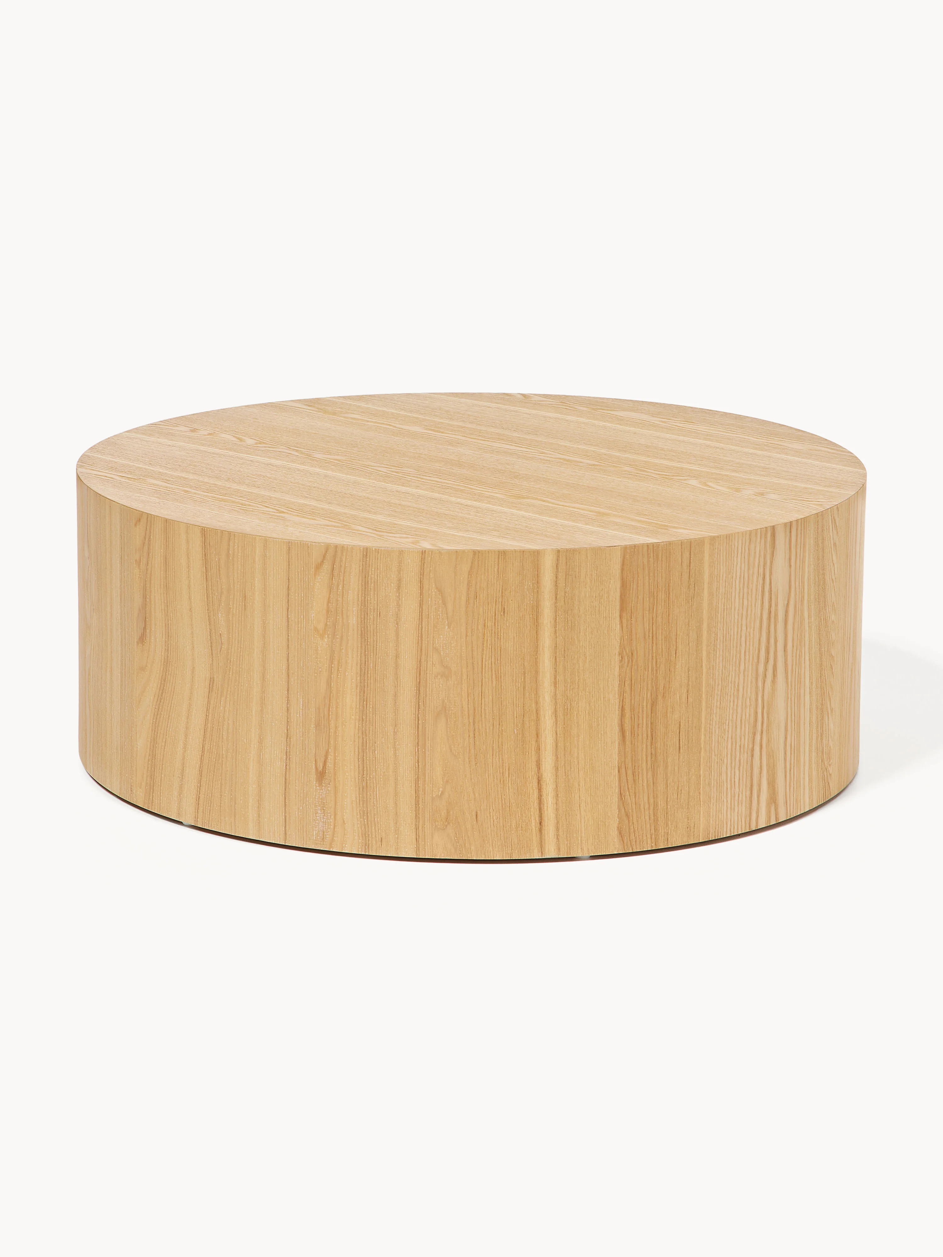 Runder Holz-Couchtisch Dan
