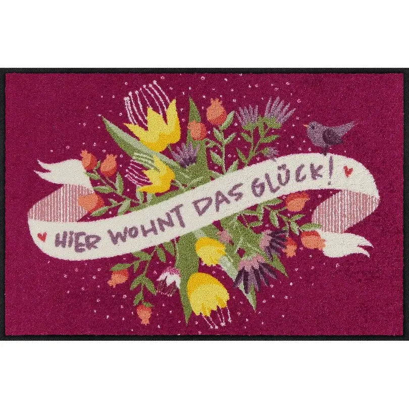 Fussmatte Das Glück