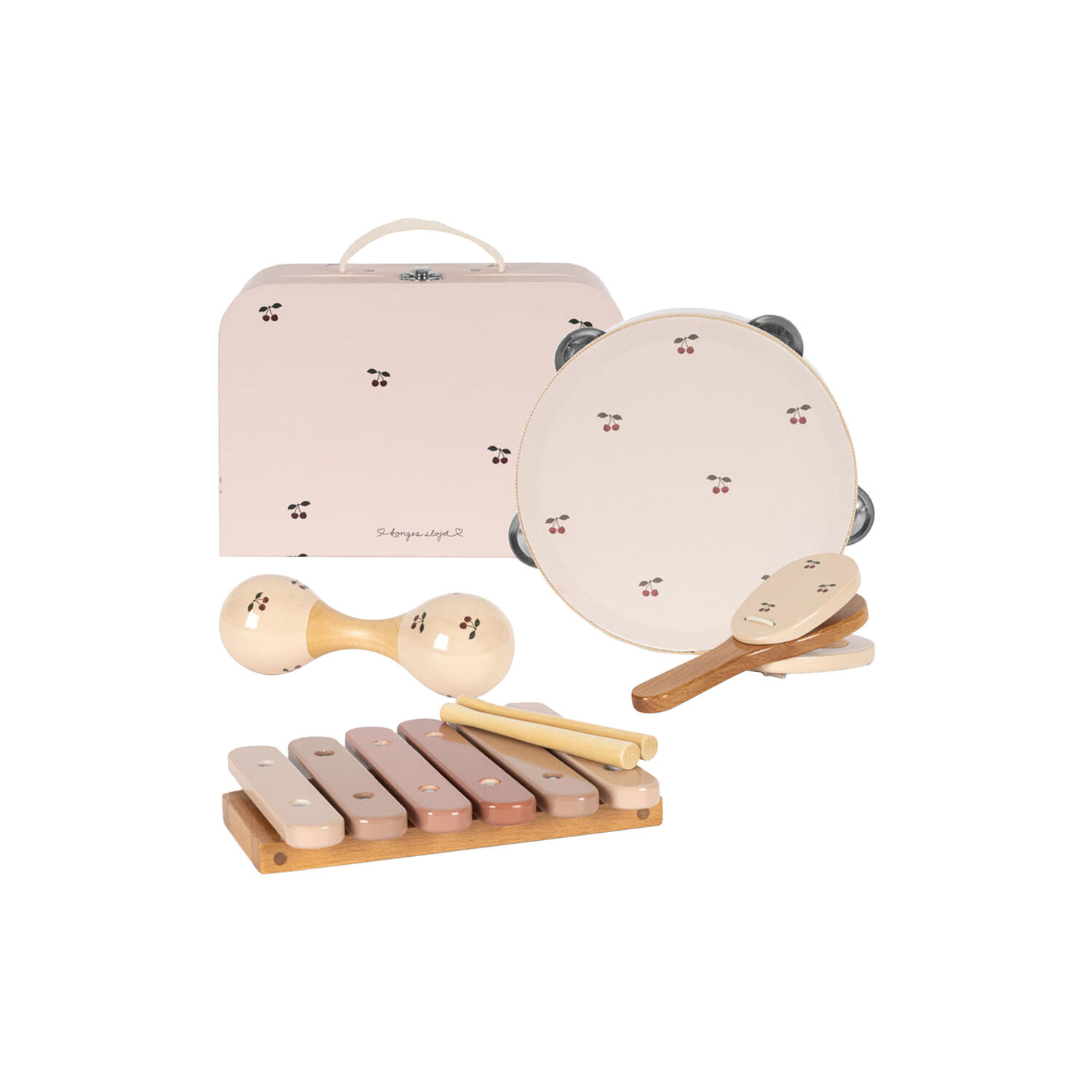 Music Set Glossy, cherry