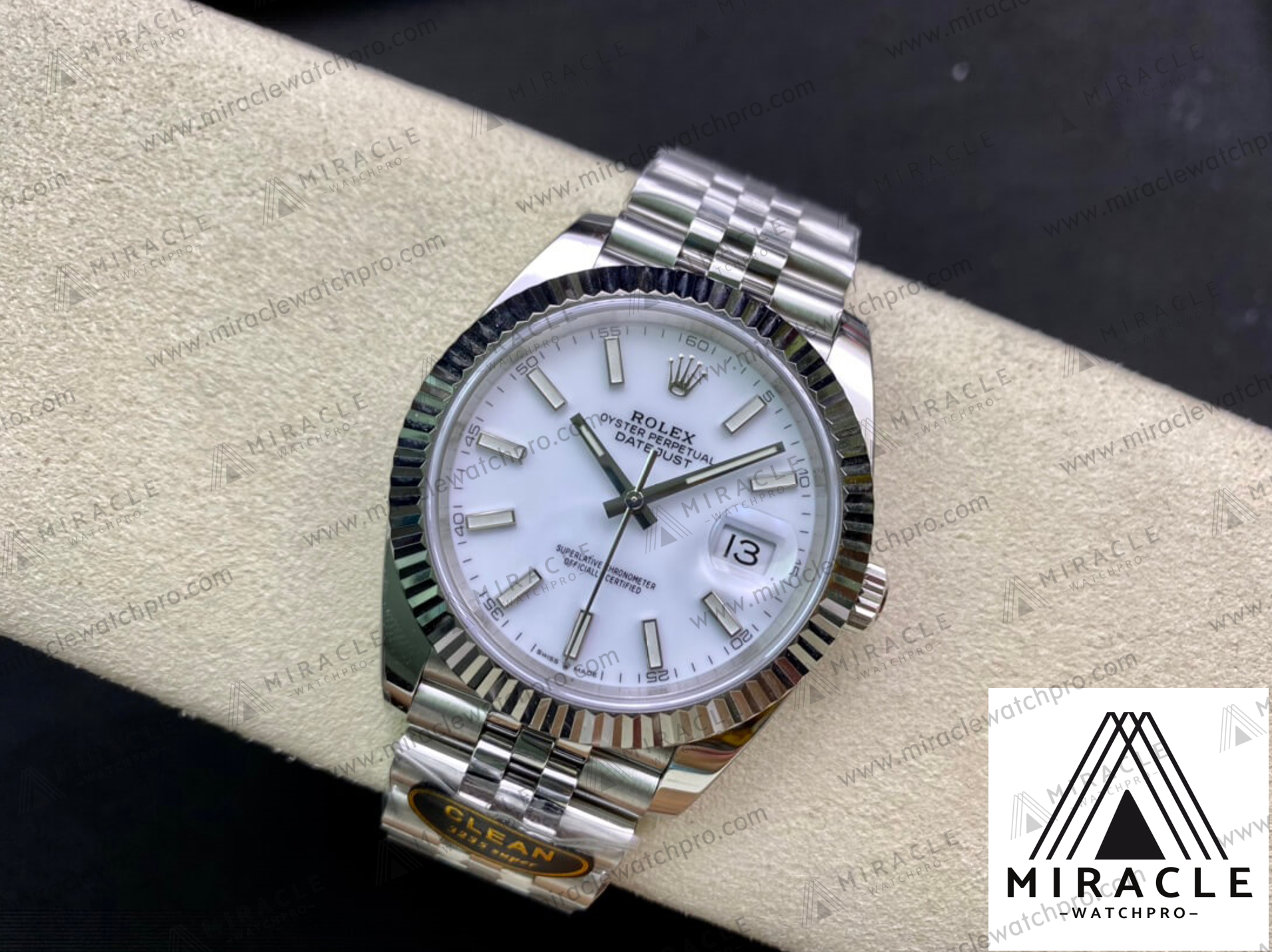 ROLEX-DATEJUST-REF.M126334-0010-ELITE CLONE-41MM-Replica Watch