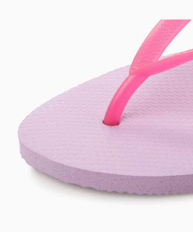 Slim Flip Flops Purple - Havaianas Two-Tone Flip Flops