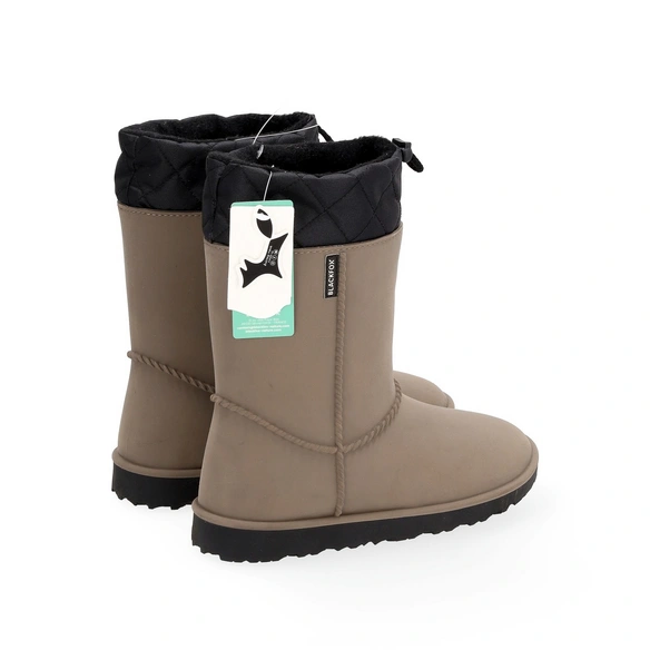 Halbstiefel »Atka «, Gr. 38/39 graubraun schwarzer Rand
