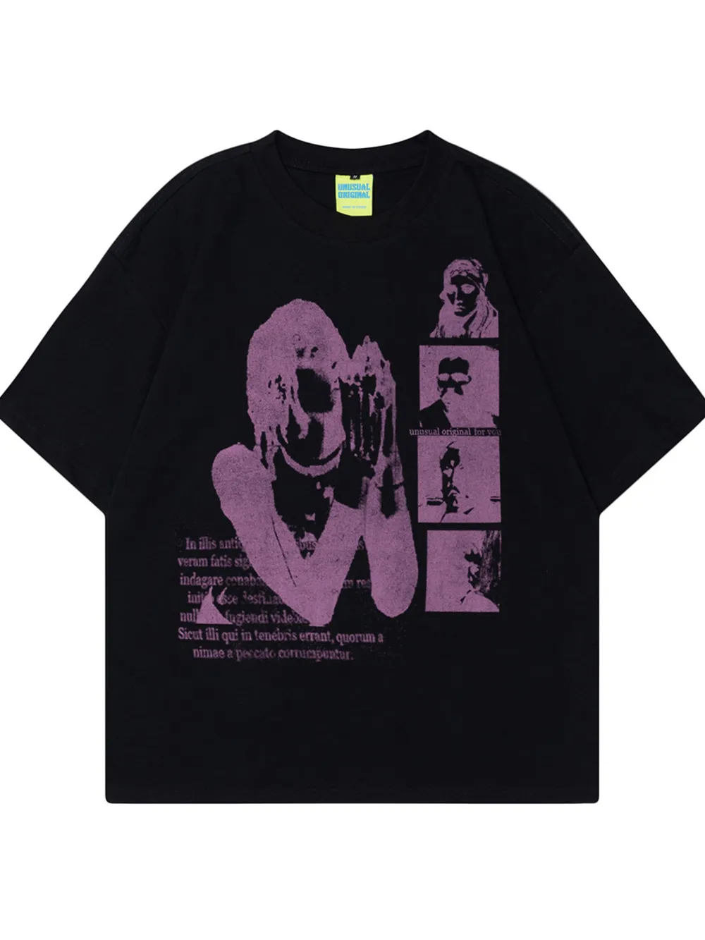 Men's Graphic Short Sleeve Oversized T-Shirt
