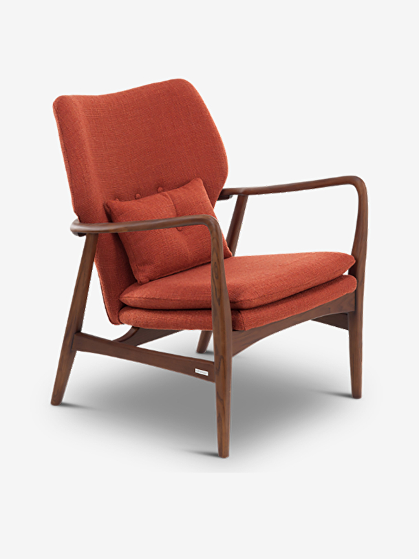Fauteuil peggy terracota - polspotten terracotta