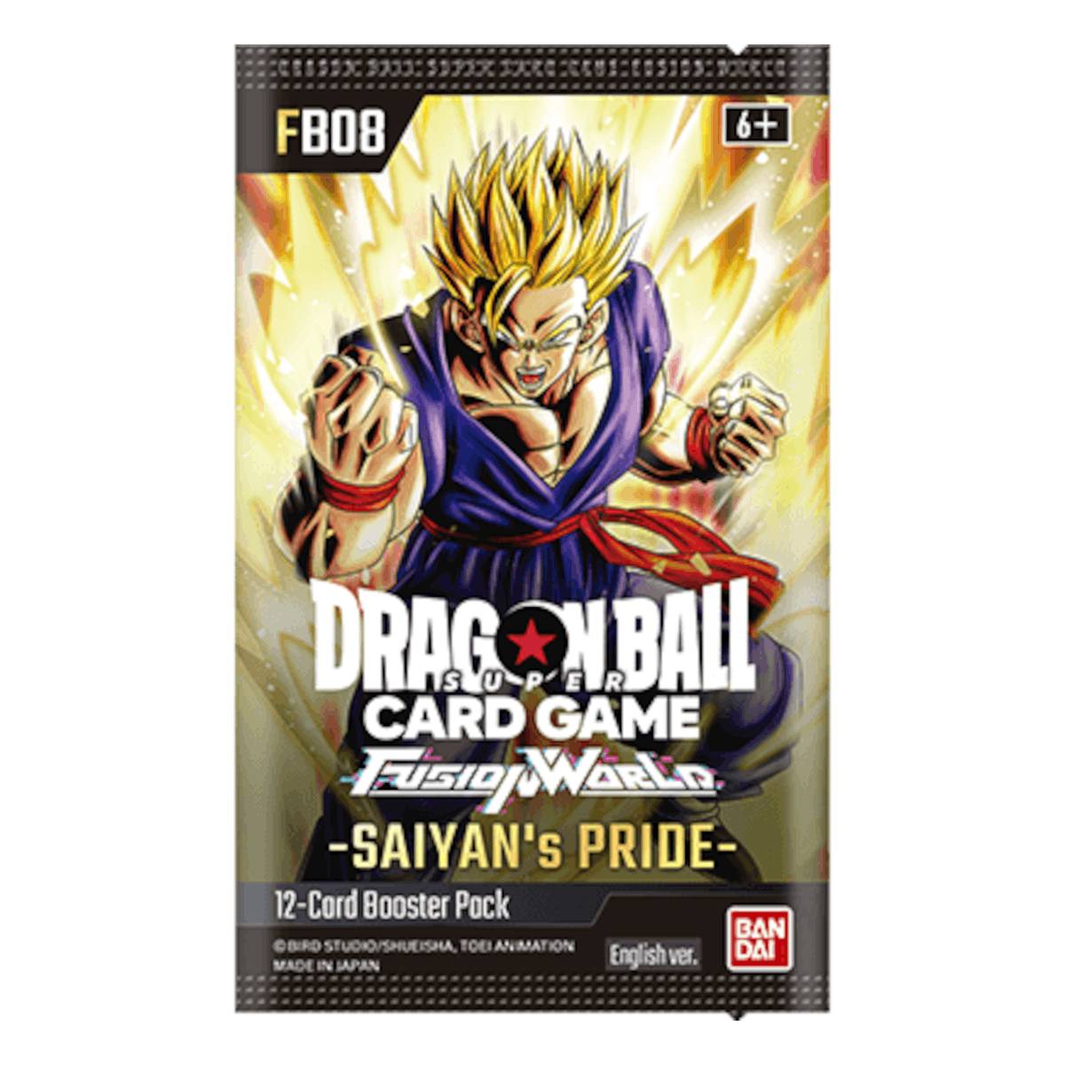 Dragon Ball Super Card Game: Fusion World Saiyan’s Pride Booster Pack