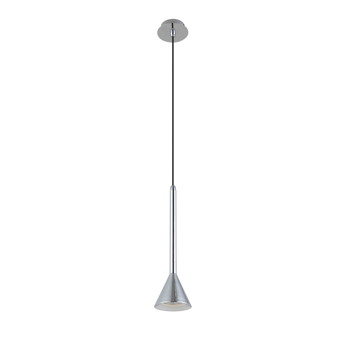 Lampa wisząca srebrna Anela 1xGU10x50W wym: 120x10x10 cm Italux