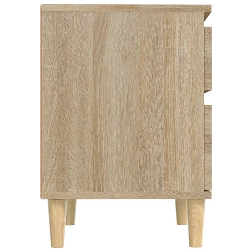 NNEVL Bedside Cabinet Sonoma Oak 40x35x50 cm
