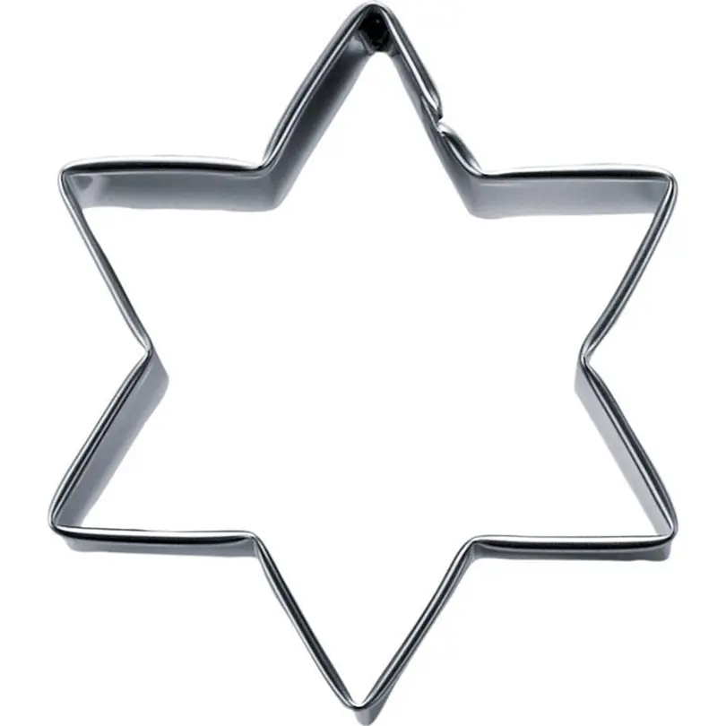 Ausstecher 5er-Set Stern