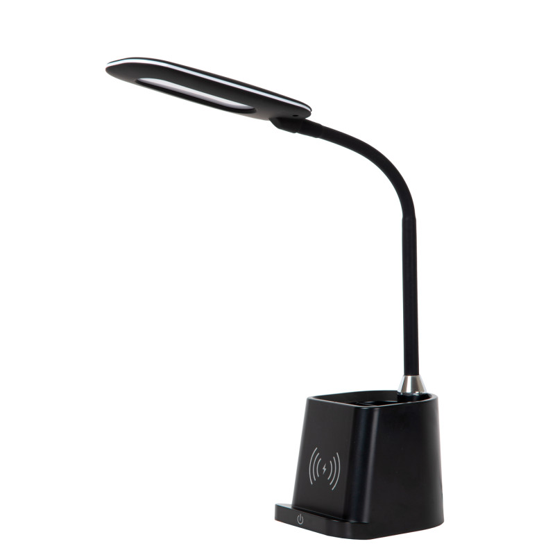 Lampe de bureau LED Penny noire 4,7 W LUCIDE