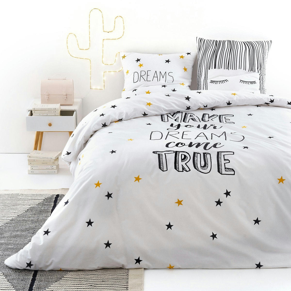 Housse de couette pur coton, Fringe