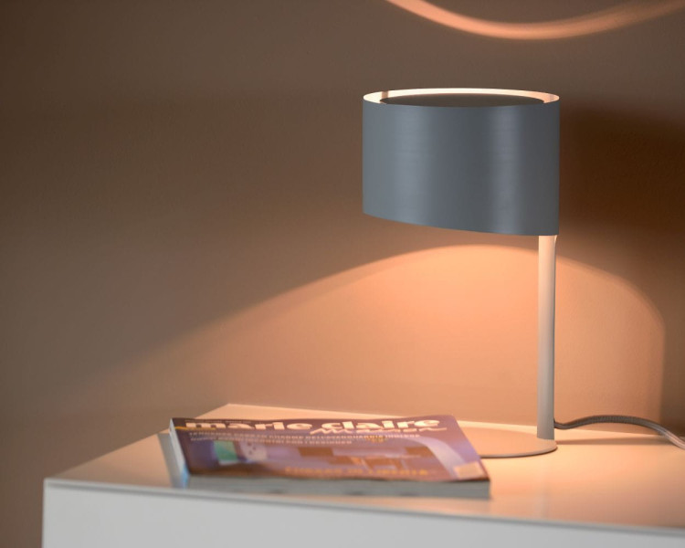 Lampa stołowaantracytowo-szara KNULLE 1xE14x40W wys:28,5cm Lucide
