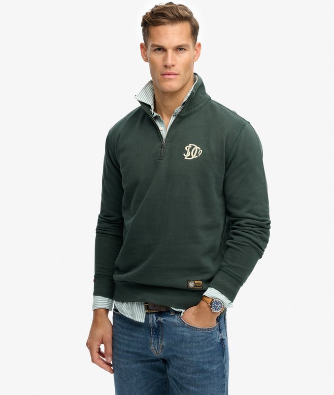 Athletic SD Co Half Zip Sweatshirt
