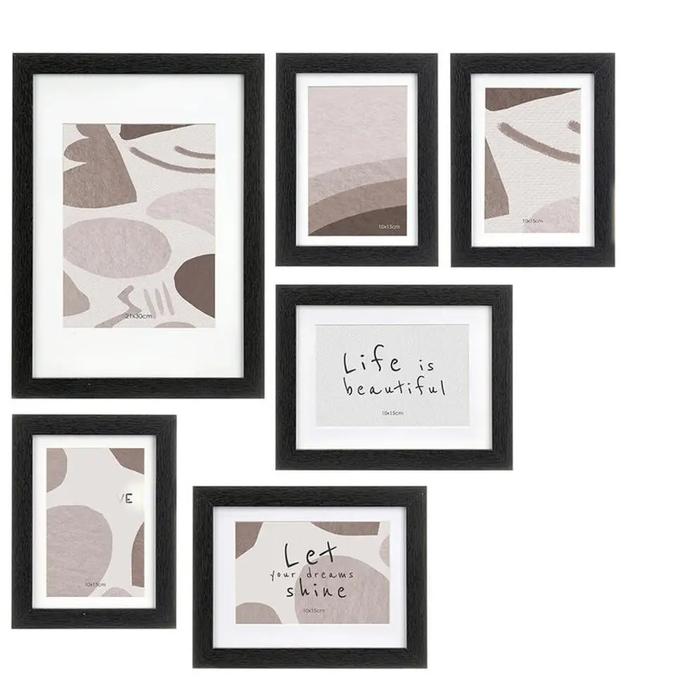 Giftdecor Collage voor 7x foto - voor verschillende maten fotos